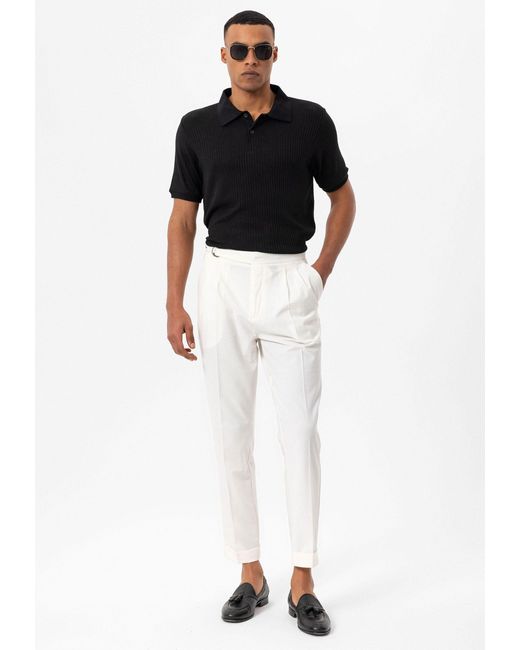 Antioch Poloshirt Varsova in Black für Herren