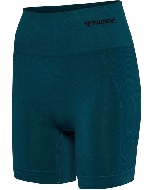 Hummel Blue HmlTIF SEAMLESS SHORTS (1-tlg)
