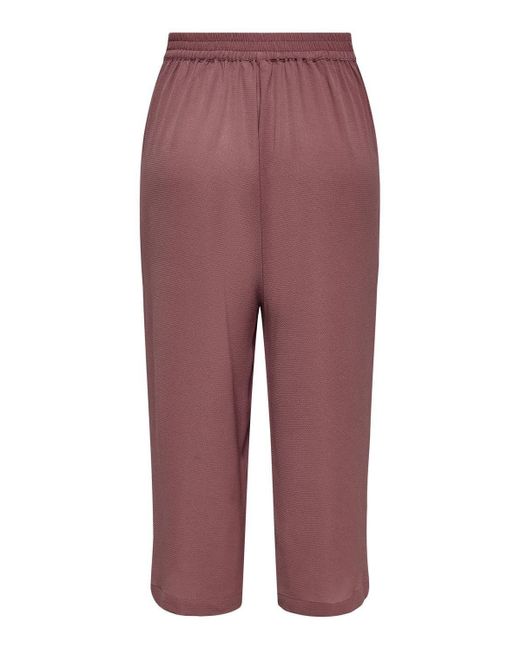 ONLY Purple Stoffhose ONLWINNER PALAZZO CULOTTE PANT NOOS