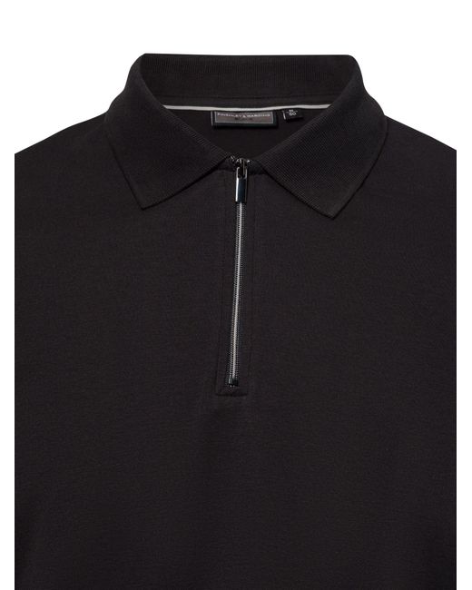 Finshley & Harding Poloshirt in Black für Herren