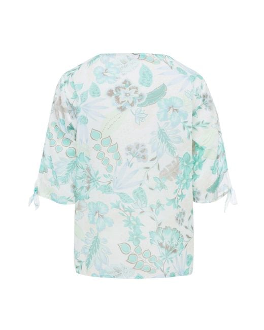 FRANK WALDER Blue Hemdbluse S52Bluse 563061