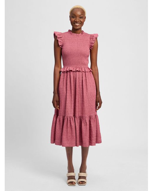 Marie Lund Red A-Linien-Kleid