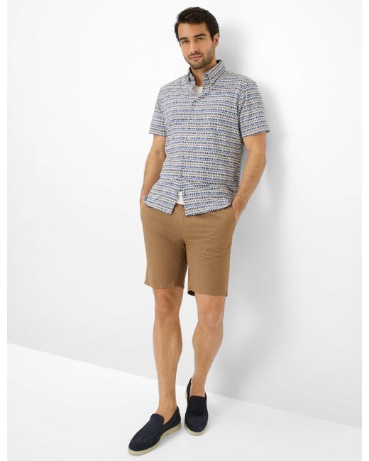 Brax Chinohose Style TINO in Natural für Herren