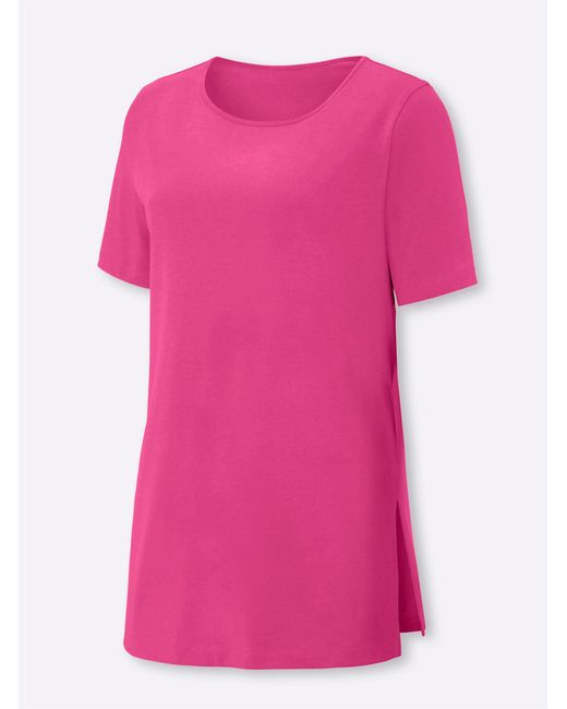 Sieh an! Pink T-Shirt Longshirt