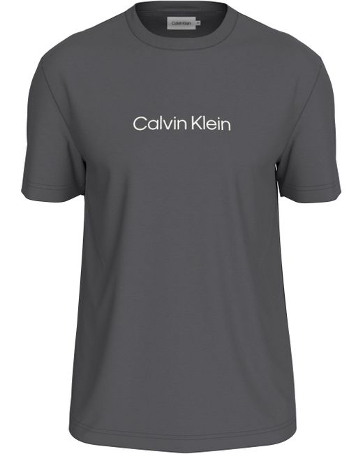 Calvin Klein HERO LOGO COMFORT T-SHIRT mit aufgedrucktem Markenlabel in Gray für Herren