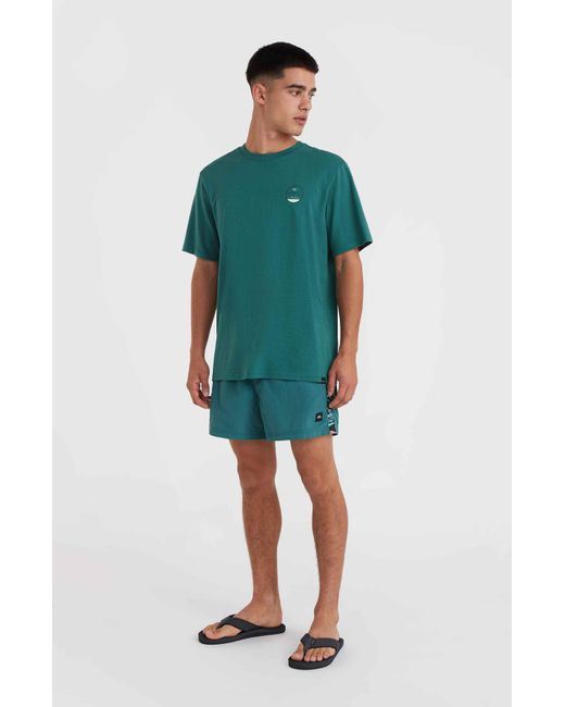 O'neill Sportswear ' - JACK BACKPRINT T-SHIRT mit kurzen Ärmeln in Green für Herren