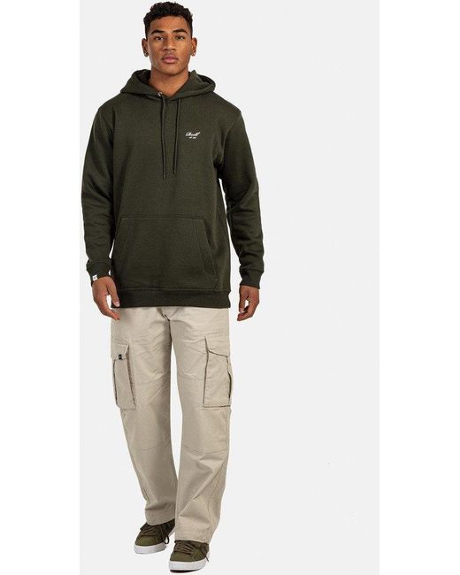 Reell Kapuzenpullover Staple Logo Hoodie in Green für Herren