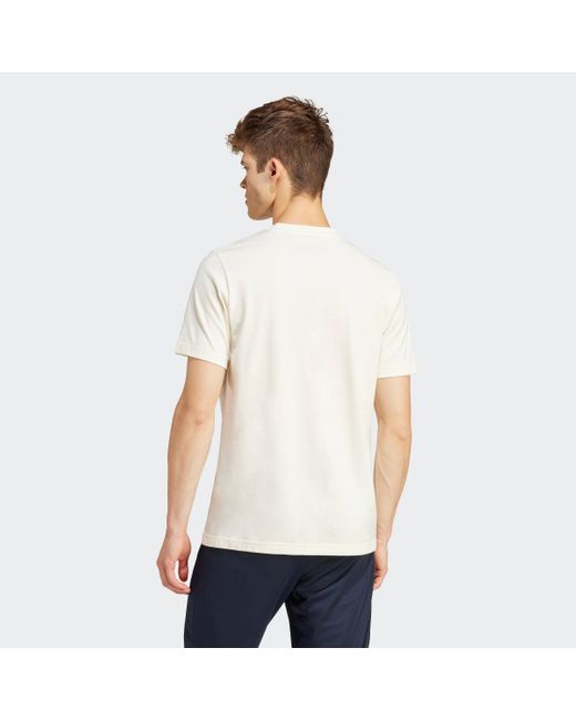 Adidas T-Shirt M FLD SPW LOGO in White für Herren