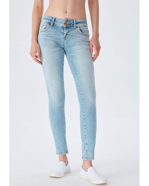 LTB Slim Fit Jeans Molly in het Blauw | Lyst NL