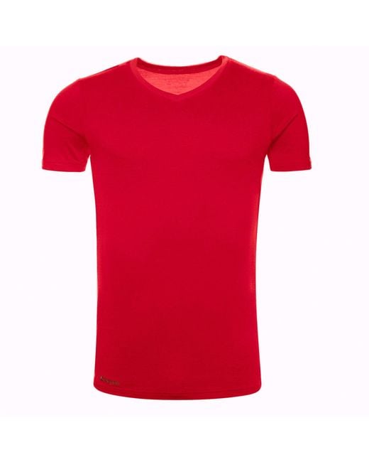 Kaipara - Merino Sportswear Kaipara in Red für Herren
