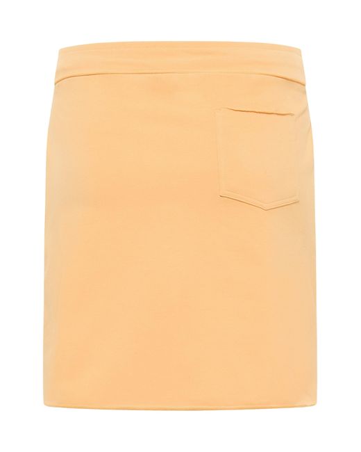Elbsand Natural Strandrock Mara Eingriffstaschen, Rollkante, locker geschnitten