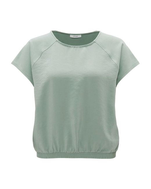 Opus Green Kurzarmshirt Shirt Sagama