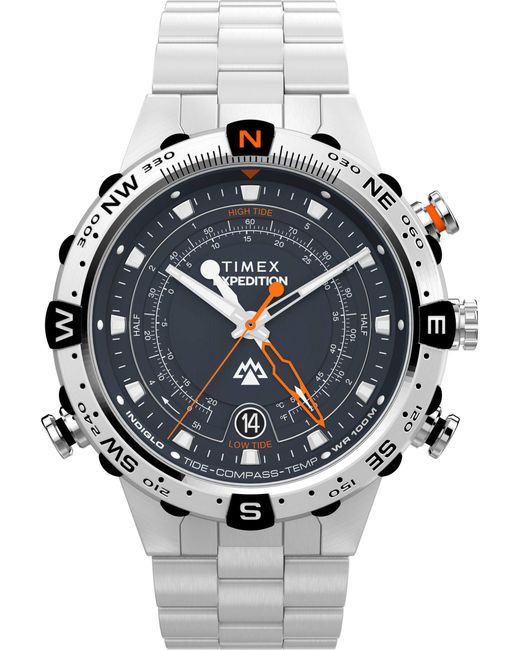 Timex Quarzuhr TIDE/TEMP/COMPASS TW2Y12900AJ in Gray für Herren