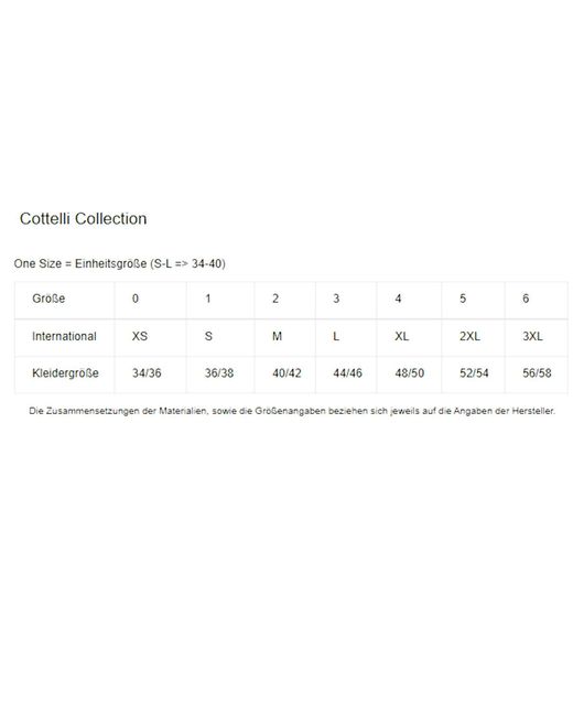 Cottelli Collection Black Knielanges Kleid in Lederoptik Neckholder-Midikleid, schwarz