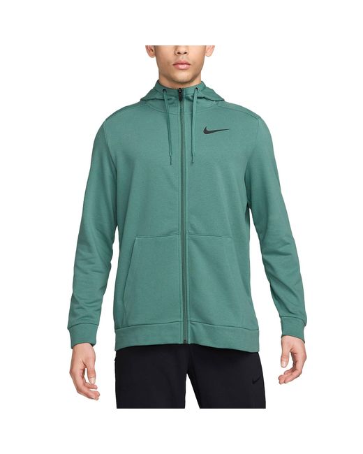 Nike Dry Fitness Zip Hoodie in Green für Herren