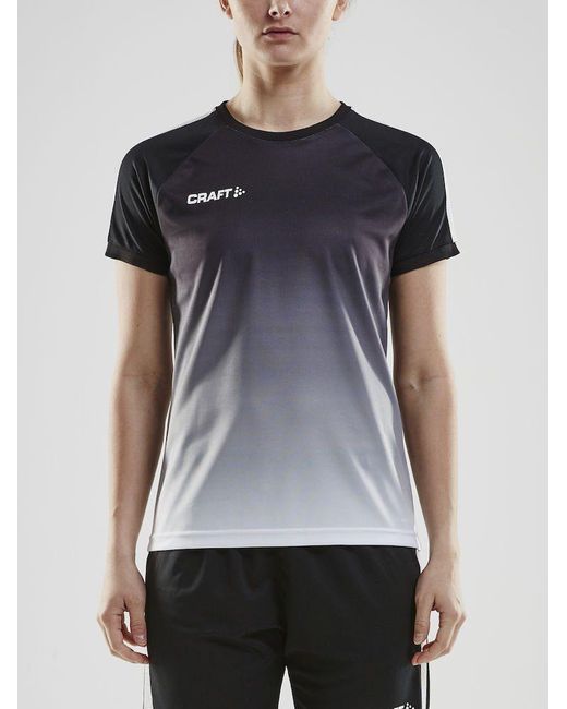 C.r.a.f.t Black T-Shirt Pro Control Fade Jersey