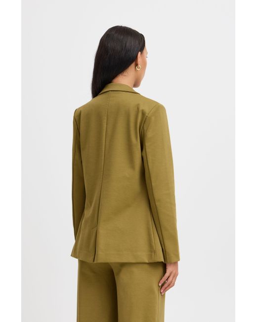 Ichi Green Kurzblazer IHKATE SUS LONG BL4 moderner Blazer