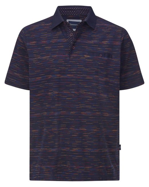 Babista Poloshirt ORVENTO mit knöpfbarer Brusttasche in Blue für Herren