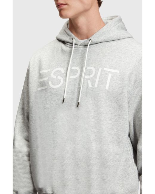Esprit Sweatshirt Logo-Hoodie (1-tlg) in Weiß für Herren | Lyst DE
