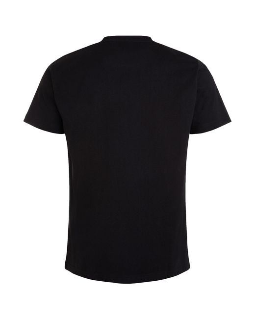 Elkline T- Must Have Basic Uni-Farben Shirt in Black für Herren