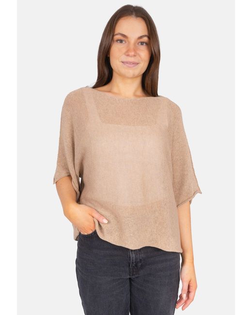 Seasons of April Natural Strickpullover FLEUR
