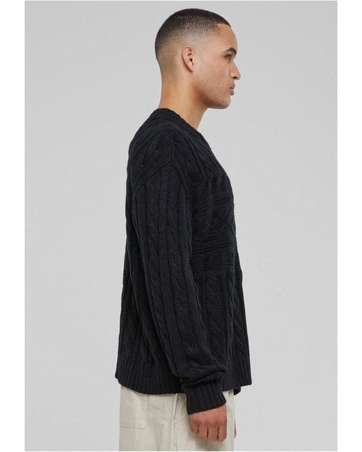 Urban Classics Rundhalspullover Set In Boxy Sweater in Black für Herren