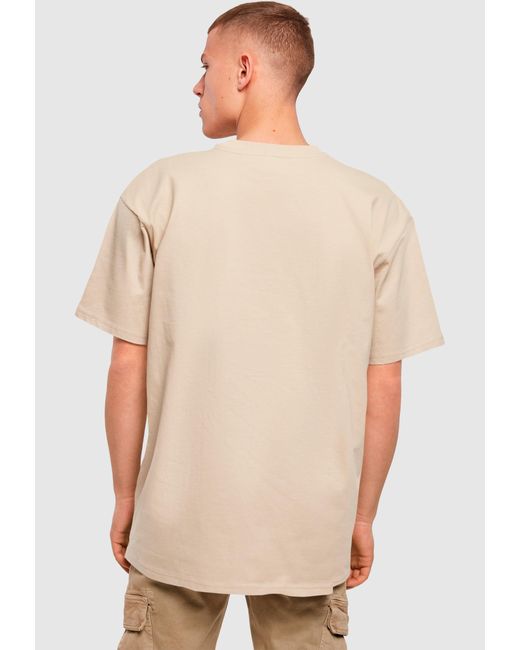 2Y Studios T-Shirt Less Scrolling Oversize Tee (1-tlg) in Natural für Herren