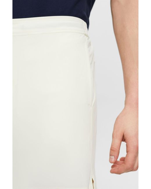 Esprit Shorts aus Stretch-Popeline (1-tlg) in White für Herren