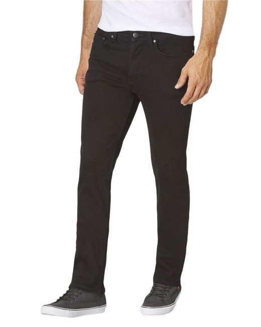 Paddock's Slim-fit-Jeans Ranger Jeanshose mit Stretch in Black für Herren