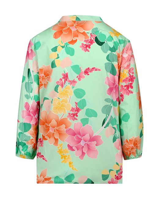 Bicalla Multicolor T-Shirt Blouse Flowers