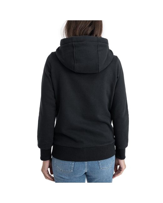 DEPROC Active Black Kapuzensweatshirt HildaDC Hoodie & Kapuzenpullover mit Kängurutaschen