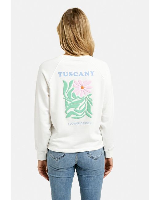 Smith & Soul White Sweatshirt Table Book Print