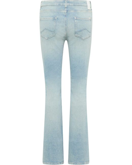 Mustang Blue Fit-Jeans Style Shelby Slim Boot