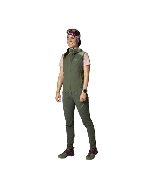 Dynafit Green Trekkinghose TRANSALPER HYBRID W PNT THYME/5290