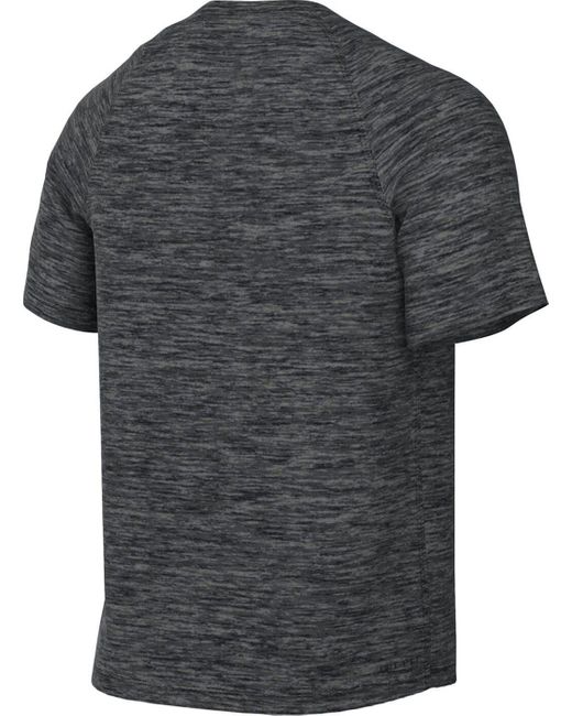 Nike T-Shirt M NK DF READY SS /HTR/BLACK in Gray für Herren