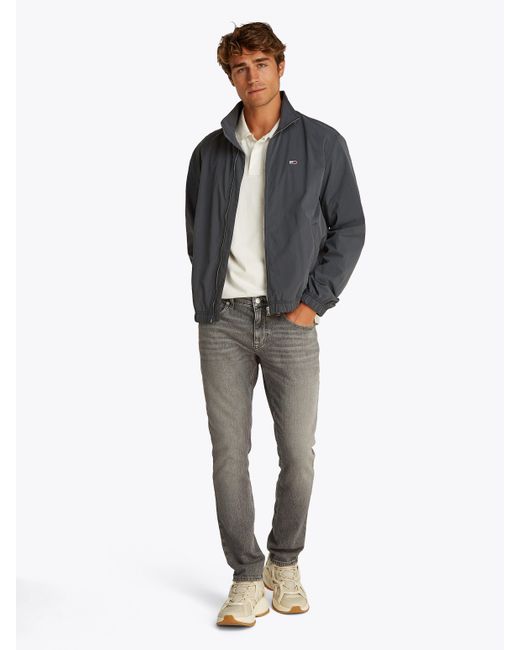 Tommy Hilfiger Bomberjacke TJM ESSENTIAL JACKET EXT mit Logostickerei in Gray für Herren