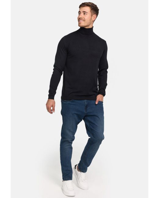JEFF Strickpullover Malcolm in Blue für Herren