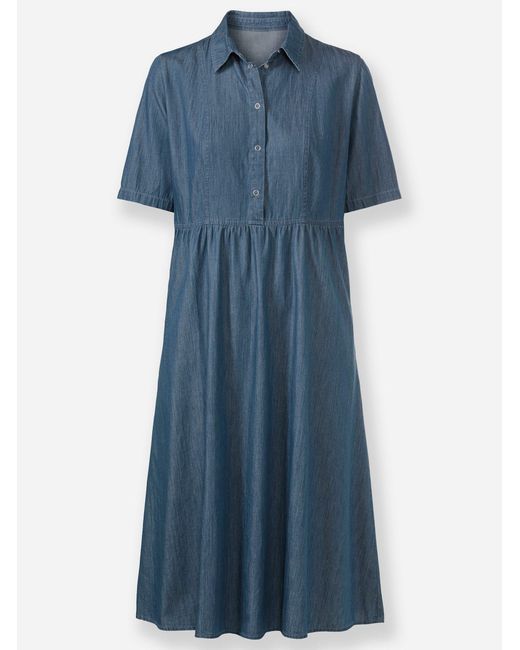 WITT Blue Etuikleid Jeanskleid