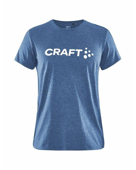 C.r.a.f.t Blue T-Shirt Community Logo Tee W