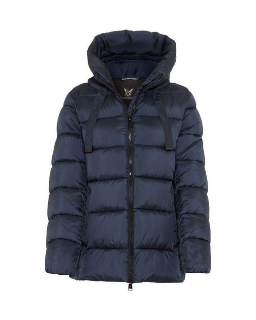 Fuchs & Schmitt Blue Steppjacke Kapuze Mit Kordelzug, Regular Fit
