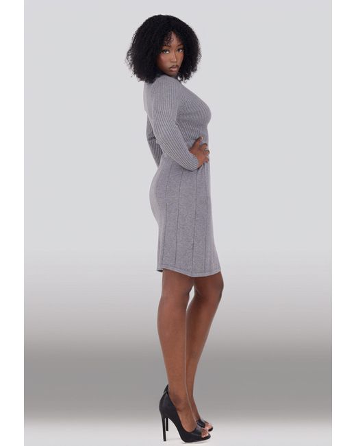 YC Fashion & Style Purple Minikleid Figurbetont & Bequem One Size (34-42) in Unifarbe