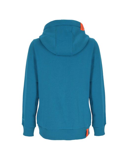salzhaut Blue Kapuzenpullover Hoodie Sünn Moin-Print
