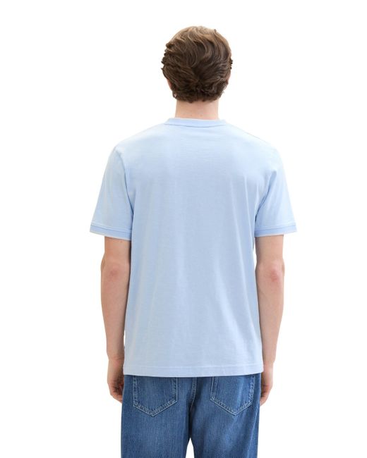 Tom Tailor Kurzarmshirt in Blue für Herren
