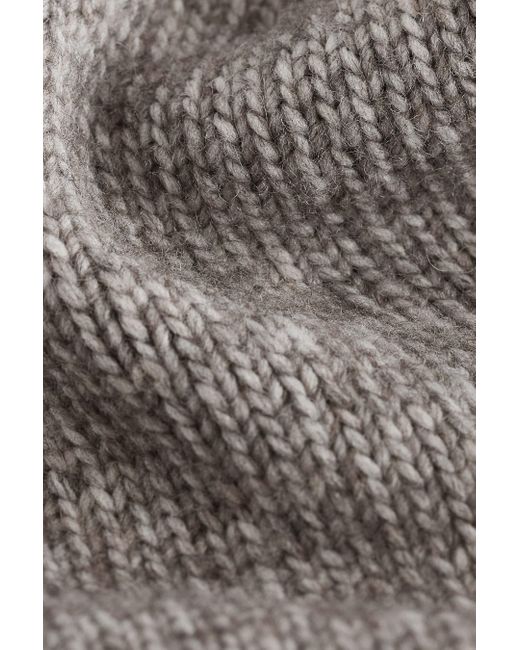 Next Gray Weiches Midi-Strickkleid, Relaxed Fit (1-tlg)