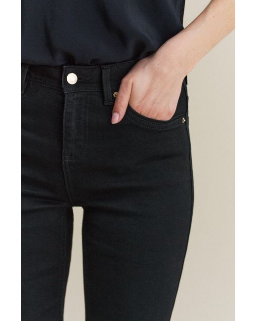 Next Black Superweiche Slim Fit Jeans (1-tlg)
