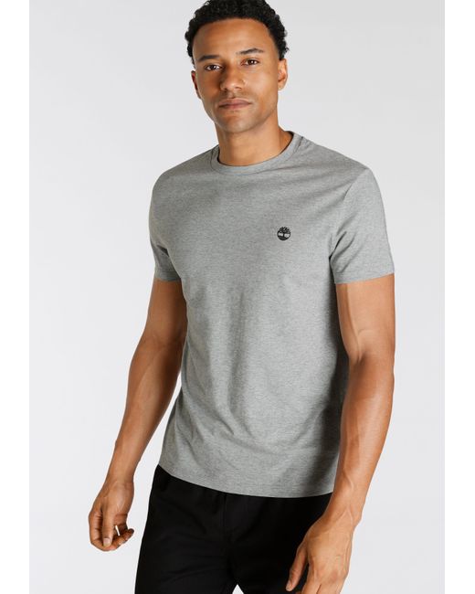 Timberland T-Shirt 3xPack Basic Jersey Crew Tee Slim Multi Color (Set, 3-tlg) in Black für Herren
