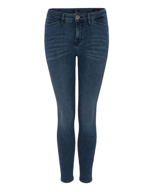 Opus Blue Skinny-fit-Jeans Hose Denim Elma classy