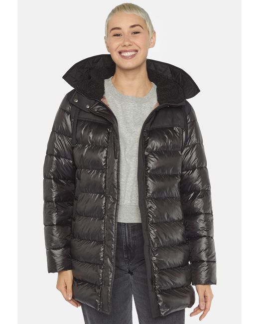 Fuchs & Schmitt Black Steppjacke Thermore mit Kapuze