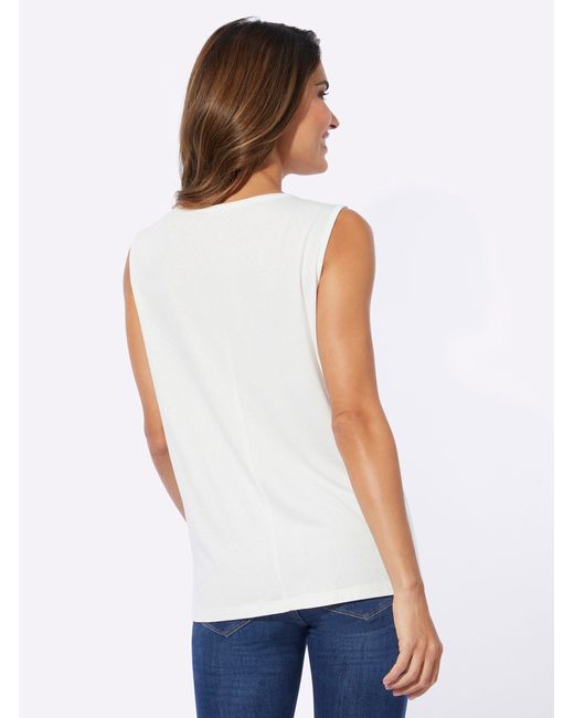 Sieh an! White Shirttop
