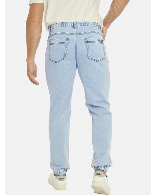 Jan Vanderstorm 5-Pocket-Jeans HAAPI mit elastischem Bund in Blue für Herren